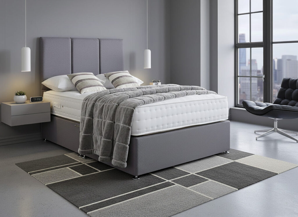 Elgin Guest Hotel Contract 2000 Pocket Sprung Divan Bed Set