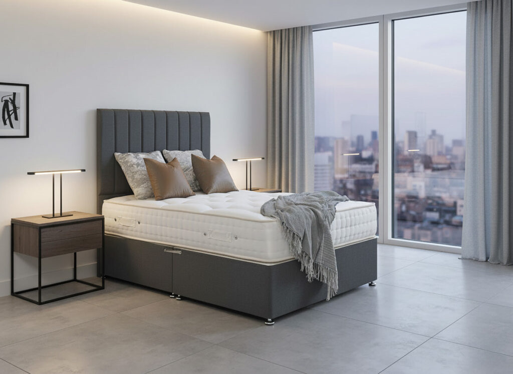 Lerwick Hotel Contract 3000 Pocket Sprung Intelligent Memory Divan Bed Set