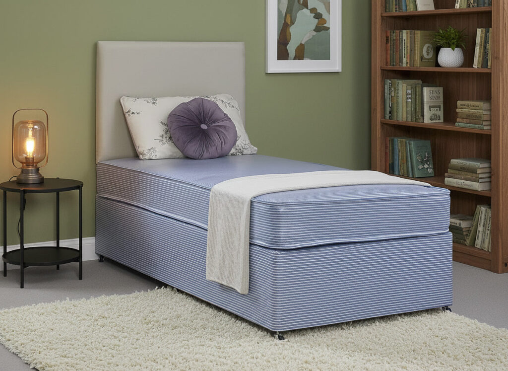Thornton Orthopaedic Care Contract PVC Water Resistant Coil Sprung Divan Bed Set