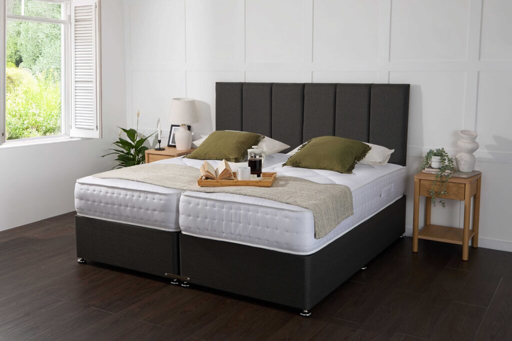 Elgin Guest Hotel Zip and Link Contract 2000 Pocket Sprung Divan Bed Set
